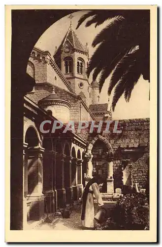 Cartes postales Abbaye de N D de Lerins Ile Saint Honorat Un coin du Musee lapidaire