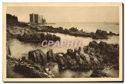 Cartes postales lle Saint Honorat Ancuen Monastere fortifie de Saint Honorat