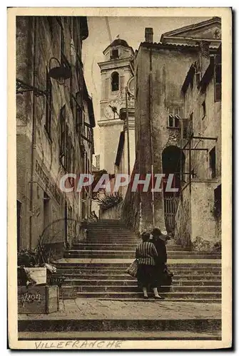 Cartes postales Villefranche Rue de l Eglise