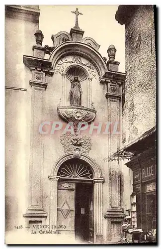 Cartes postales Vence La Cathedrale