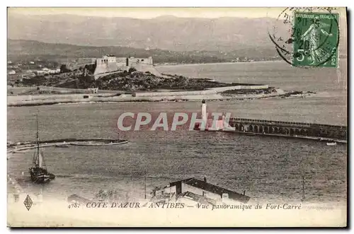 Ansichtskarte AK Cote D Azur Antibes Vue panoramique du Fort Carre