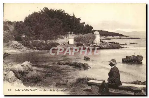 Ansichtskarte AK Cap D Antibes Anse de la Garoupe