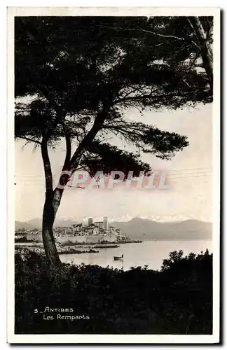 Cartes postales Antibes Les Remparts