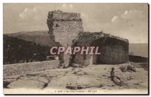 Cartes postales Eze Le Vieux Chateau