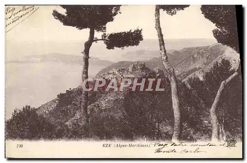 Cartes postales Eze