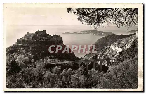 Cartes postales Eze Village Vue le Cap Ferrat roue de la Corniche