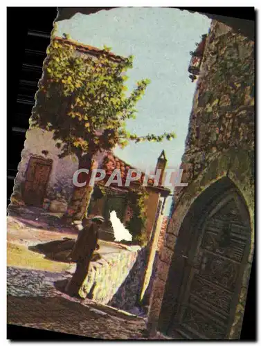 Cartes postales Cote d Azur Eze Vieille rue