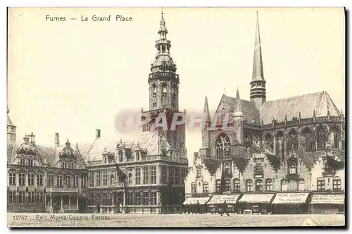 Cartes postales Furnes La Grand Place