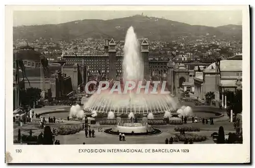 Cartes postales Exposicion Internaoional de Barcelona 1929