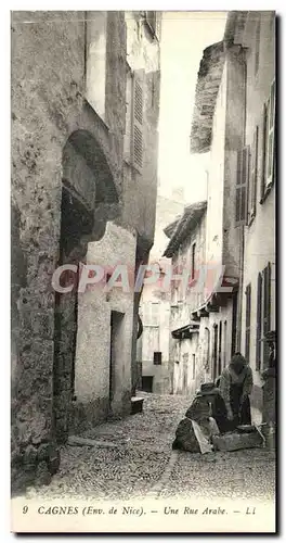 Ansichtskarte AK Cagnes Une Rue Arabe Femmes