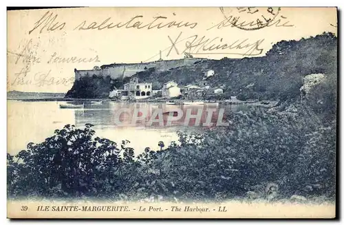 Cartes postales Ile Sainte Marguerite Le Port