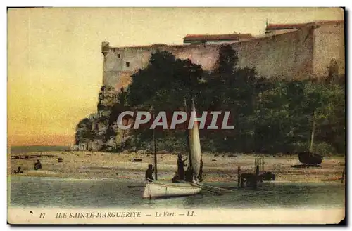 Cartes postales Ile Sainte Marguerite Le Port Bateau