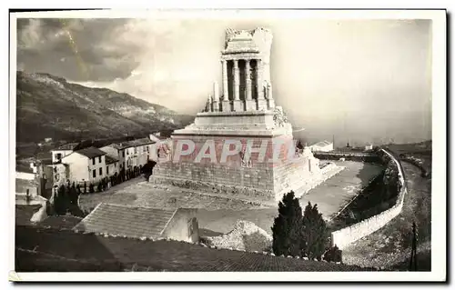 Moderne Karte La Turbie Trophee des Alpes de l Empereur Auguste