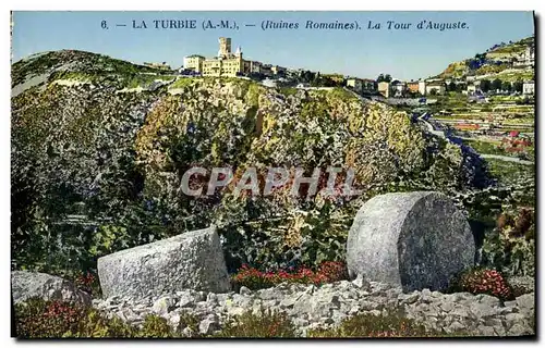 Cartes postales La Turbie La Tour d Auguste