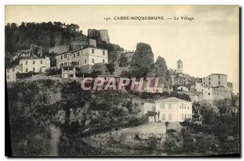 Ansichtskarte AK Cabbe Roquebrune Le Village