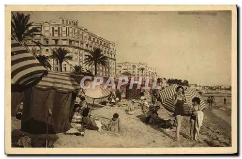 Cartes postales Cannes Le Miramar La Plage