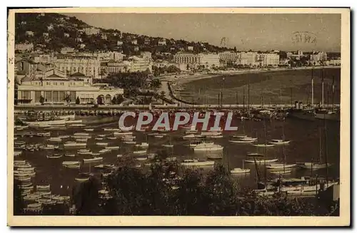 Ansichtskarte AK Cannes Le Port de Plaisance Le Casino Bateaux