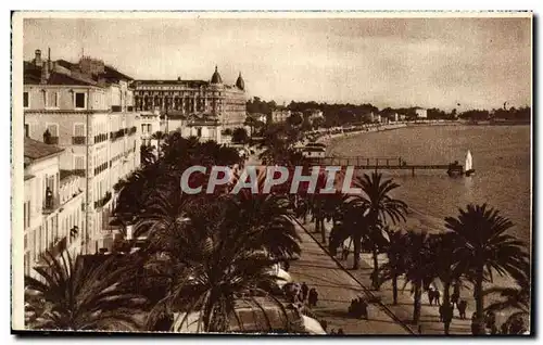 Cartes postales Cannes Promenade de la Croisette
