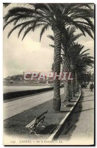 Cartes postales Cannes Sur la Croisette