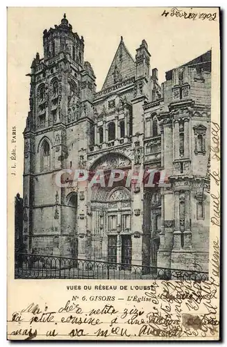 Cartes postales Gisors LlEglise