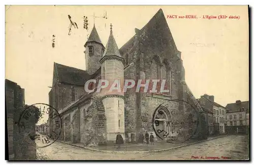 Ansichtskarte AK Pacy sur Eure L Eglise