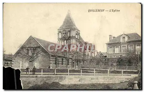 Cartes postales Quillebeuf L Eglise