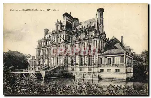 Cartes postales Chateau de Beaumesnil XVl e siecle