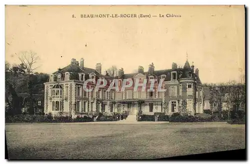 Cartes postales Beaumont le Roger Le Chateau