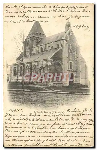 Cartes postales Eglise de Tourny XV e siecle