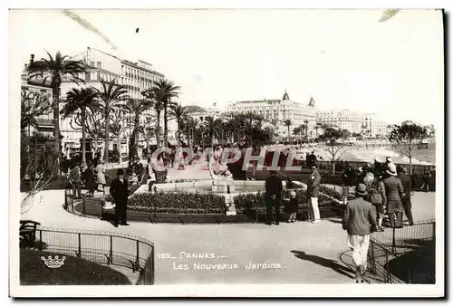 Ansichtskarte AK Cannes Les Nouveaux Jardins