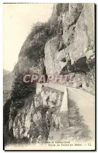 Cartes postales Foret de Lente Route de Combe Laval Entree du Tunnel des Moines