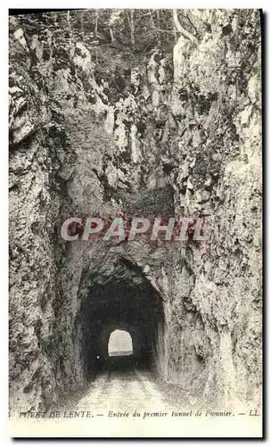 Ansichtskarte AK Foret de Lente Entree du Premier tunnel de Pionnier