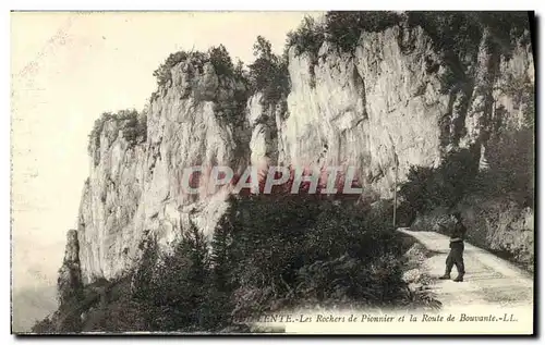 Cartes postales Foret de Lente Les Rochers de Pionnier et la Route de Bouvante