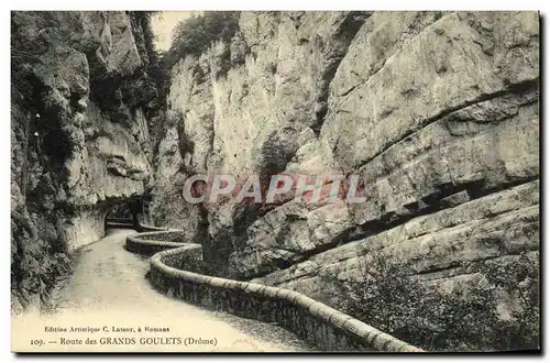 Cartes postales Route des Grands Goulets