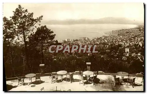 Cartes postales Cannes Panorama vu de Super Cannes