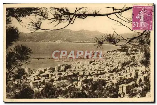 Cartes postales Cannes Vue Generale Prise de Supercannes