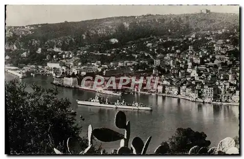 Cartes postales moderne Villefranche Sur Mer Vue Generale Bateau