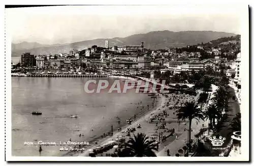 Cartes postales Cannes La Croisette et le Suquet