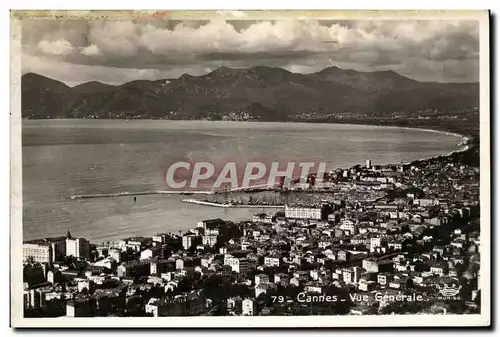 Cartes postales Cannes Vue Generale