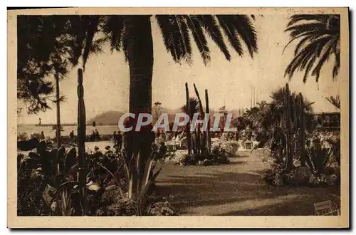 Cartes postales Cannes Les Jardins sue la Croisette