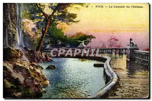 Cartes postales Nice La Cascade du Chateau