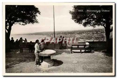 Cartes postales Nice Promenade du chateau