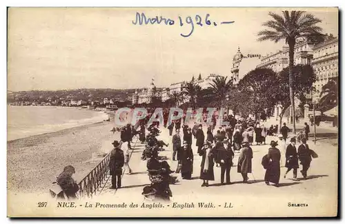 Cartes postales Nice La Promenade des Anglais