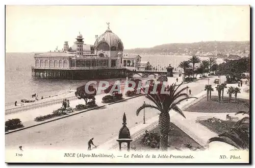 Cartes postales Nice Le Palais de la Jetee Promenade
