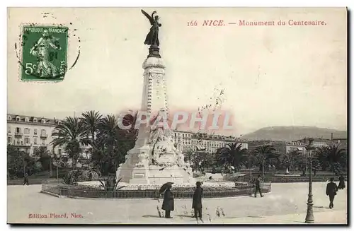 Cartes postales Nice Monument du Centenaire