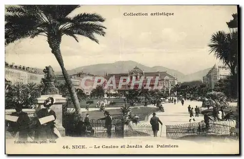 Cartes postales Nice Le Casino et Jardin des Palmiers