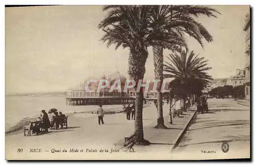 Ansichtskarte AK Nice Quai du Midi et Palais de la jetee