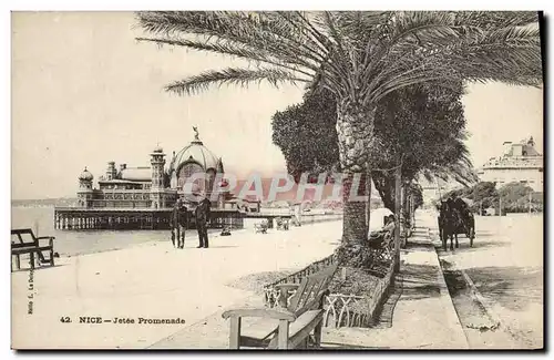 Cartes postales Nice Jetee promenade