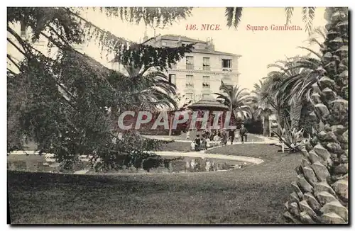 Cartes postales Nice Square Gambetta