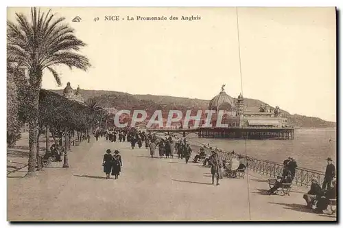 Ansichtskarte AK Nice La Promenade des Anglais